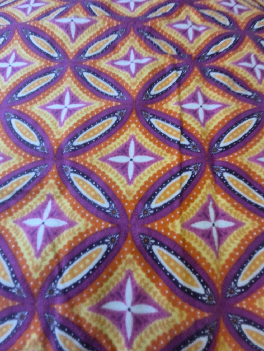 Joann Geometric Flannel Fabric 37x43”